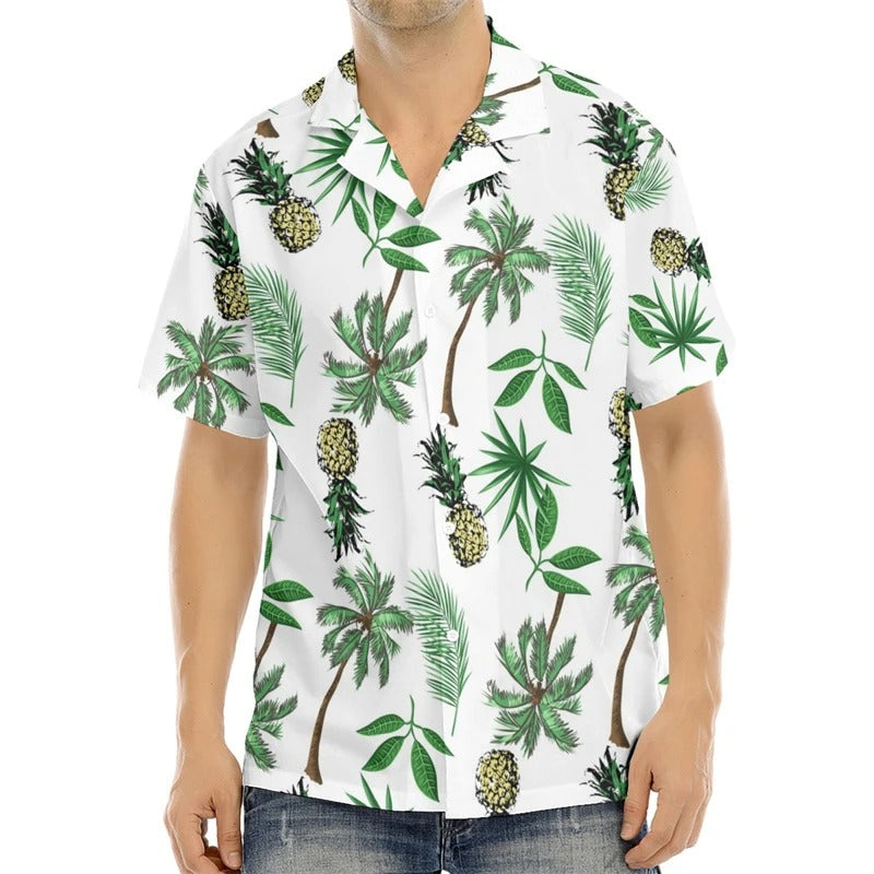 Men's shirt pattern shirt printed shirt