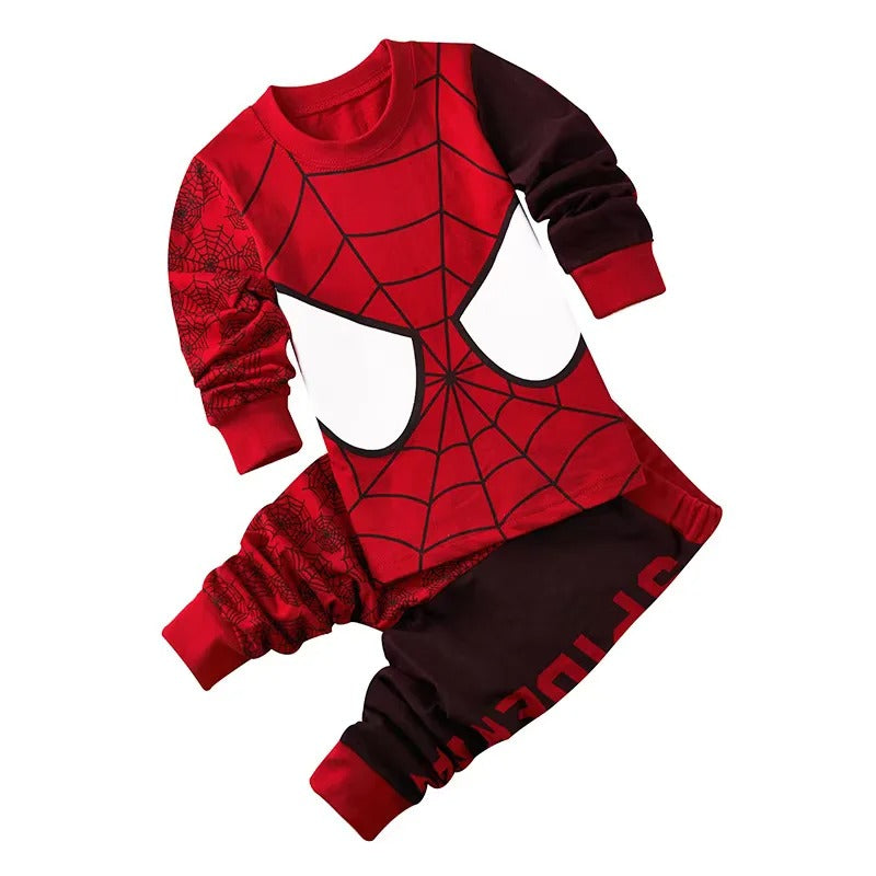 2Pcs/set Spiderman Kids Pajamas for Toddlers Boys
