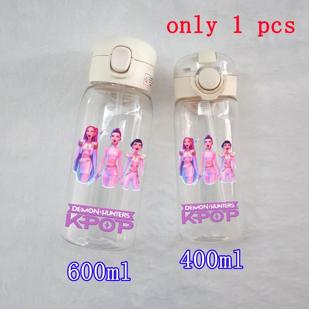 400ML-600ML K-pop Drinking Bottle School Hendrix Gourde.