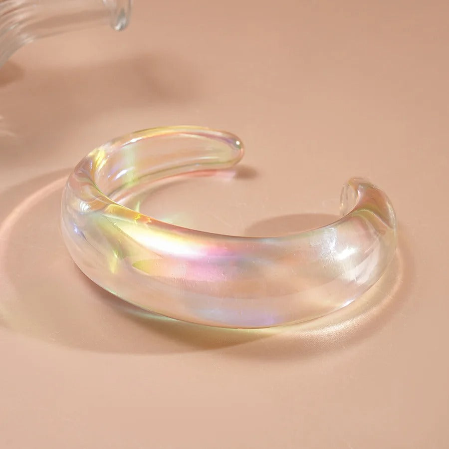 Irregular Large Wide Cuff Bracelet