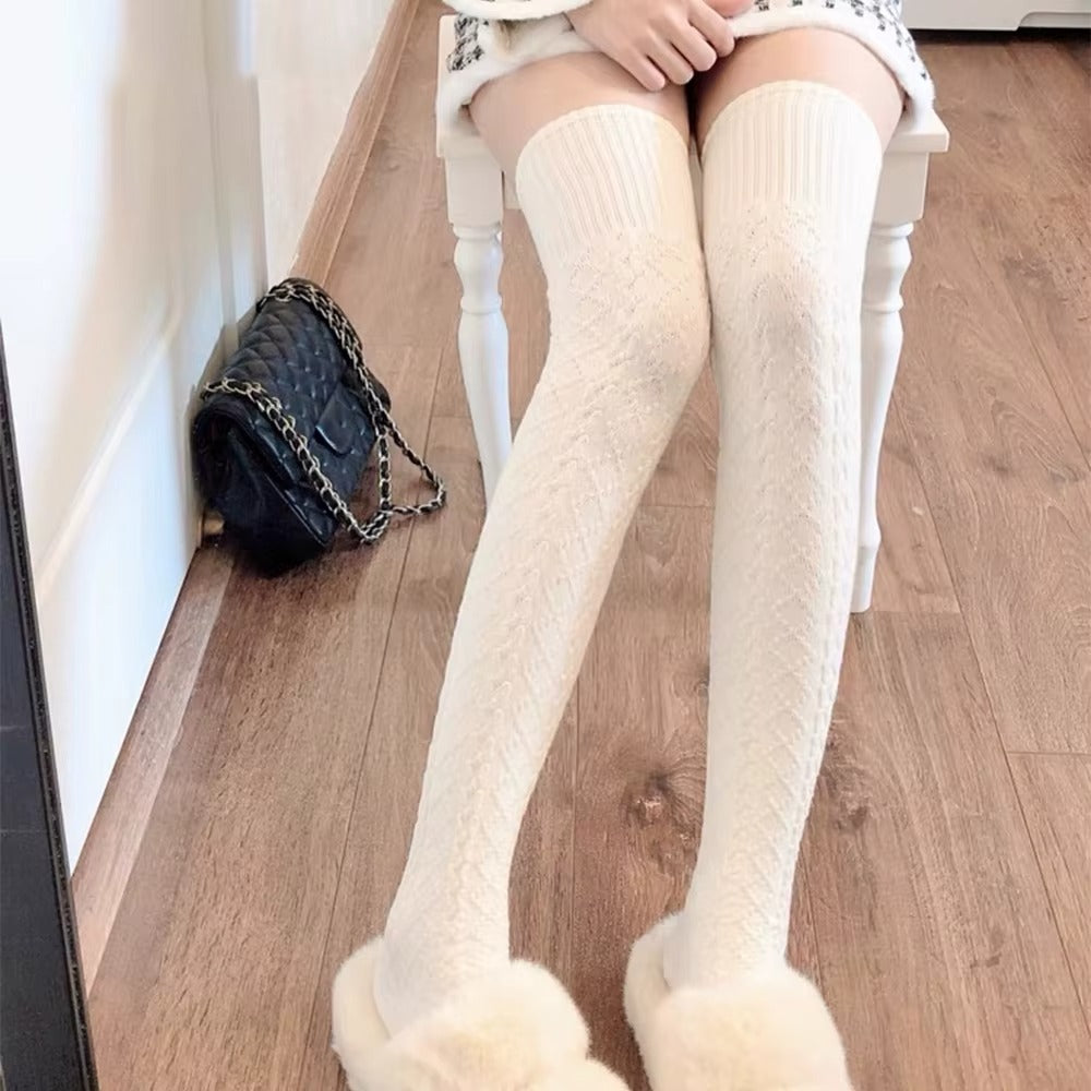 Women High Knee Socks