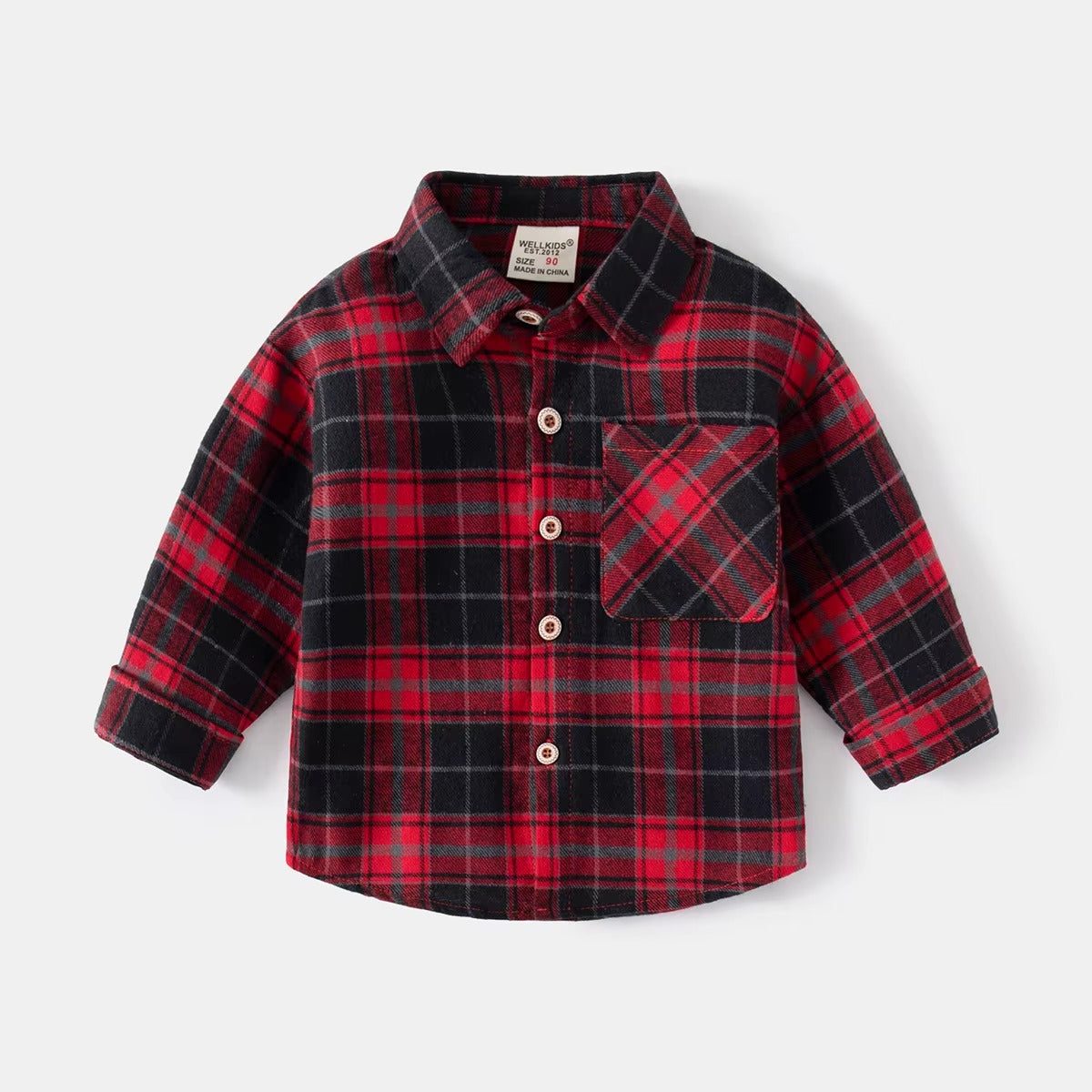 Children Flannel Lumberjack Shirt