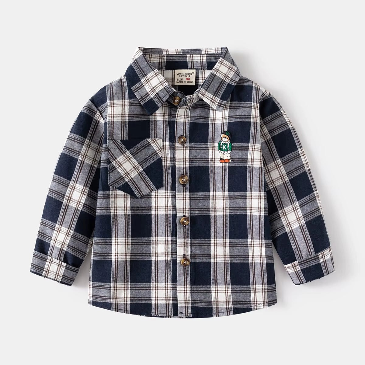 Children Flannel Lumberjack Shirt