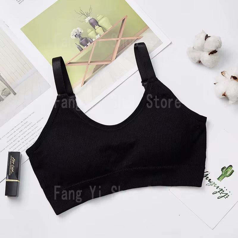 Wireless longline bra